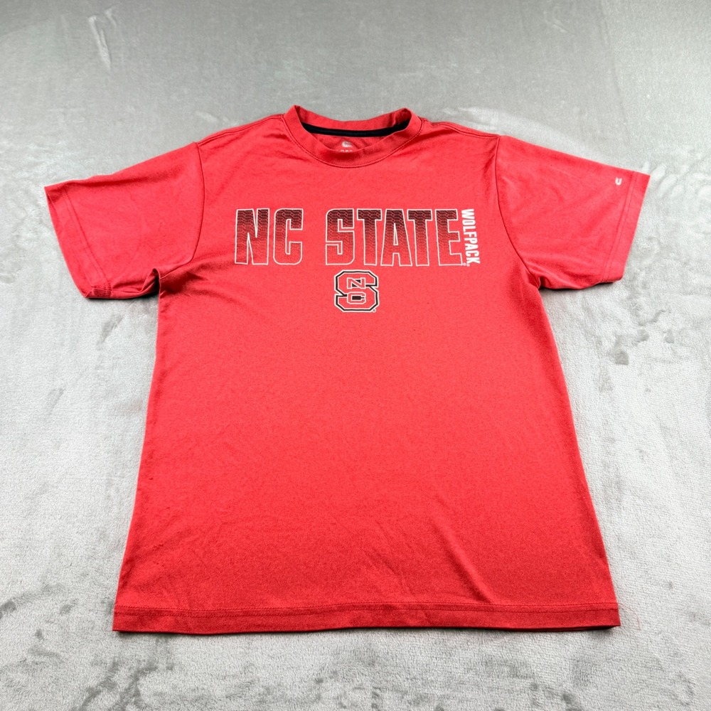 Colosseum NC State Wolfpack Men's Medium‎ Red Performance T-Shirt NCAA Fan Gear